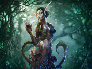 Картинка world of warcraft trading card game видео игры ysera the dreamer арт richie marella