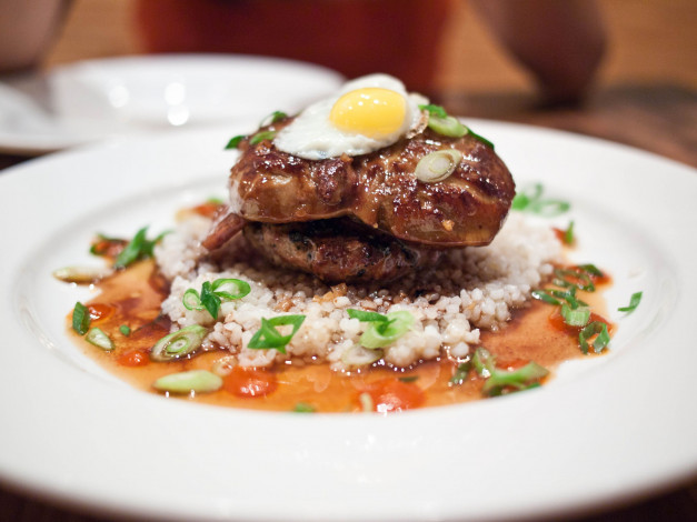 Обои картинки фото еда, вторые, блюда, фуа-гра