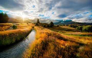 Картинка природа пейзажи новая зеландия