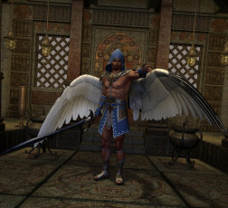 Картинка 3д+графика ангел+ angel ангел меч