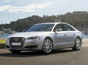 Картинка автомобили audi 2014 светлый d4 au-spec quattro 3-0tdi a8