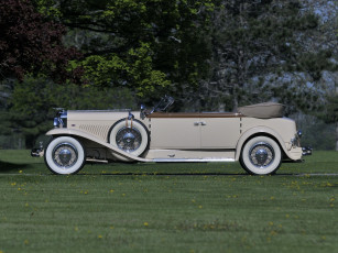 Картинка автомобили duesenberg lwb berline convertible j 391-2315 1930г murphy