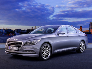 обоя автомобили, hyundai, genesis, eu-spec, dh, 2014г
