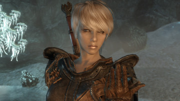 Картинка 3д+графика амазонки+ amazon блондинка взгляд девушка