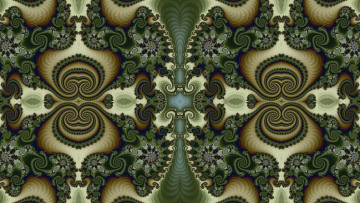 Картинка 3д+графика фракталы+ fractal цвета фон узор