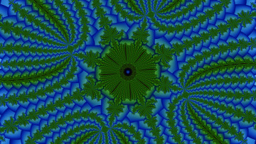 Картинка 3д+графика фракталы+ fractal цвета фон узор