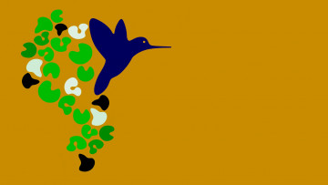 Картинка рисованные минимализм птица