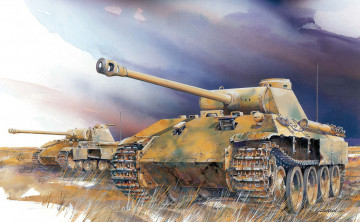 Картинка рисованные армия танк