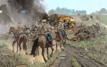 Картинка рисованные армия солдаты