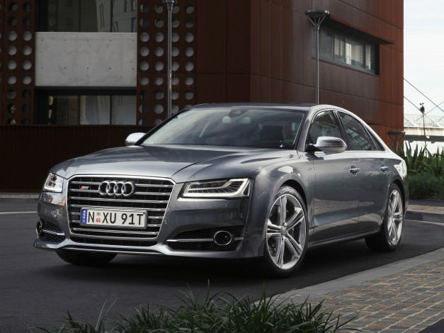 Обои картинки фото автомобили, audi, d4, 2014, au-spec, s8