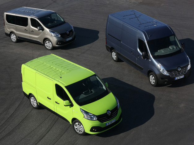 Обои картинки фото автомобили, renault trucks, renault, trafic