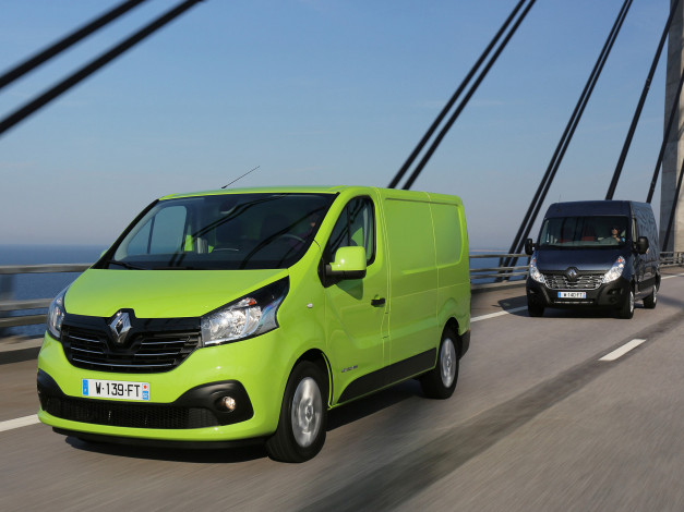 Обои картинки фото автомобили, renault trucks, trafic, renault