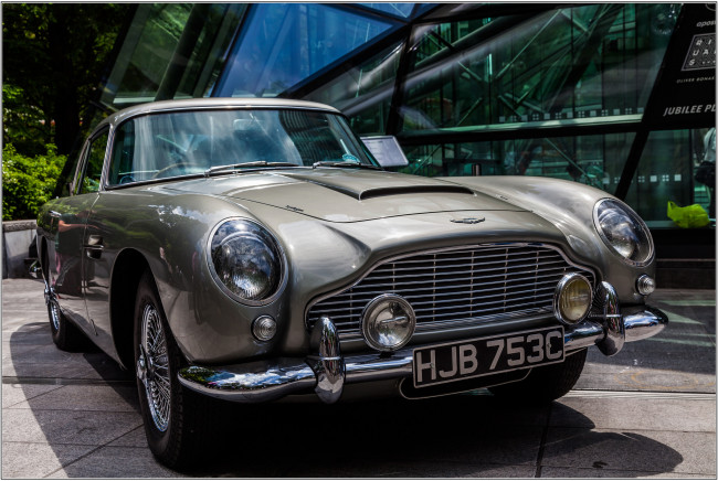 Обои картинки фото james bond`s db5, автомобили, aston martin, великобритания, частная, компания, элитные