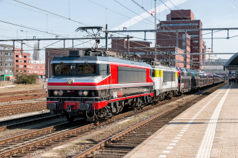 Картинка техника электровозы рельсы локомотив состав