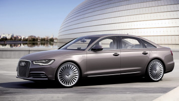 обоя audi a6l e-tron concept 2012, автомобили, audi, 2012, concept, e-tron, a6l