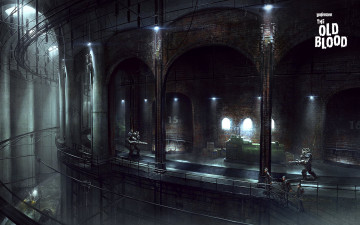 Картинка wolfenstein +the+old+blood видео+игры action the old blood шутер