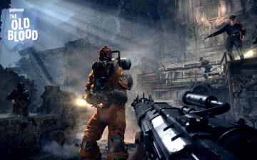 Картинка wolfenstein +the+old+blood видео+игры шутер action the old blood