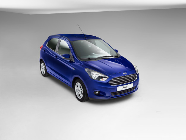 Обои картинки фото автомобили, ford, ka, 2016г, eu-spec