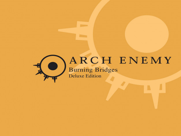 Обои картинки фото музыка, arch enemy, логотип, фон