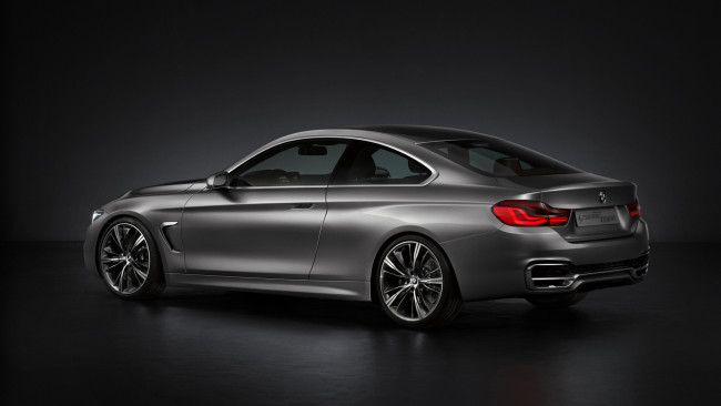 Обои картинки фото bmw 4-series coupe concept 2013, автомобили, bmw, 2013, concept, coupe, 4-series