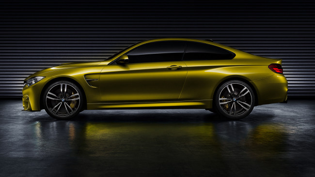 Обои картинки фото bmw m4 coupe concept 2013, автомобили, bmw, 2013, concept, coupe, m4