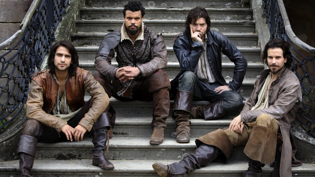 Обои картинки фото the musketeers, кино фильмы, the musketeers , сериал, персонажи