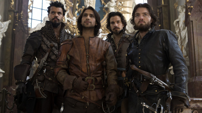 Обои картинки фото the musketeers, кино фильмы, the musketeers , сериал, персонажи