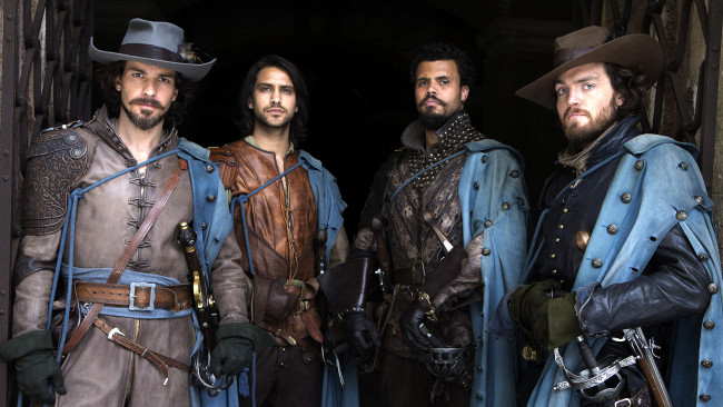 Обои картинки фото the musketeers, кино фильмы, the musketeers , сериал, персонажи