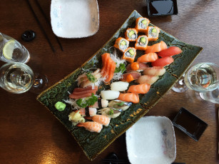 Картинка еда рыба +морепродукты +суши +роллы деликатесы