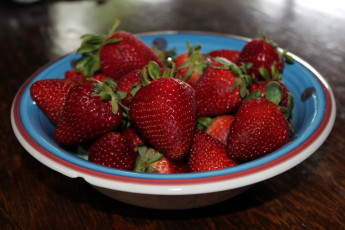 Картинка еда клубника +земляника