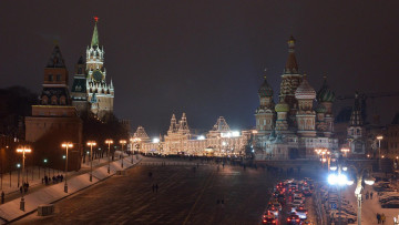 Картинка города москва+ россия московский кремль москва