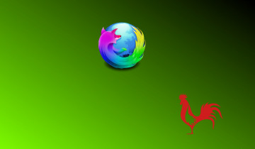 обоя компьютеры, mozilla firefox, фон, логотип