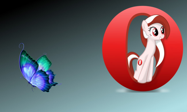 Обои картинки фото компьютеры, opera, логотип, фон