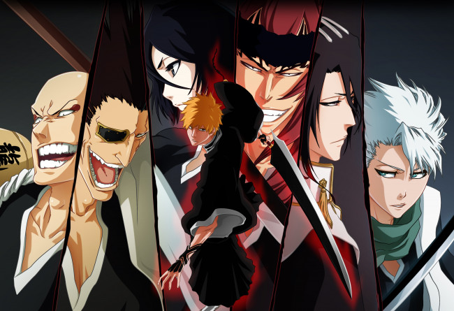 Обои картинки фото аниме, bleach, блич