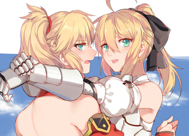 Обои картинки фото аниме, fate, stay night, grand, order