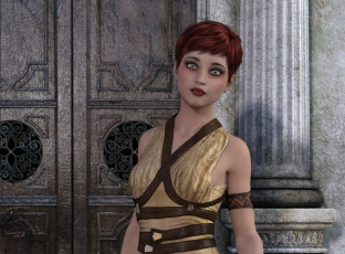 Картинка 3д+графика люди+ people фон взгляд девушка