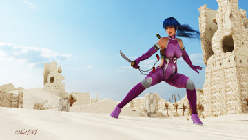 Картинка 3д+графика фантазия+ fantasy фон взгляд девушка