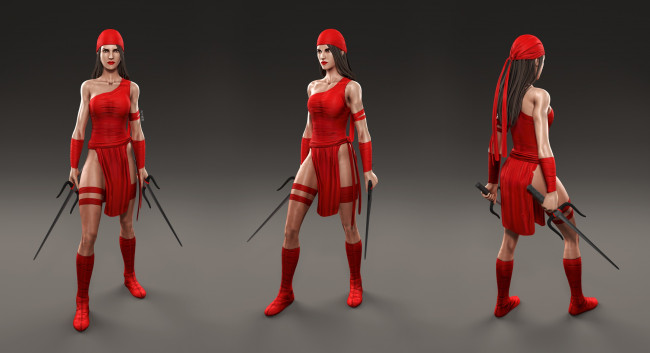 Обои картинки фото 3д графика, фантазия , fantasy, взгляд, девушка, фон