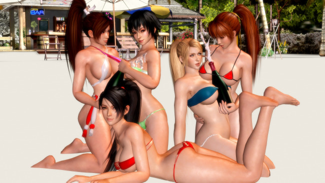 Обои картинки фото 3д графика, люди , people, девушки, взгляд, фон