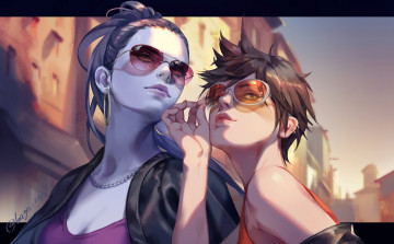 Картинка видео+игры overwatch