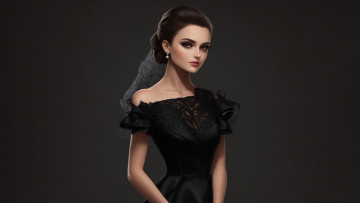 Картинка рисованное люди нейросети графика нейроарт ai art нейронные сети рисунки нейро искусство девушка