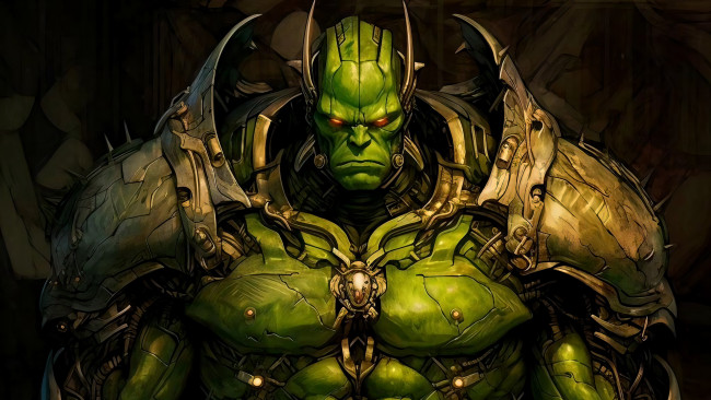 Обои картинки фото рисованное, комиксы, нейросети, графика, нейроарт, ai, art, нейронные, сети, рисунки, нейро, искусство, халк