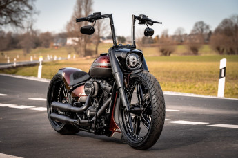 Картинка harley мотоциклы harley-davidson thunderbike customs мотоцикл байк