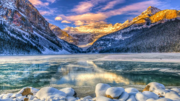 Картинка lake+louise alberta canada природа реки озера lake louise