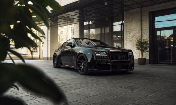 Картинка роллс-ройс автомобили rolls-royce чёрный купе
