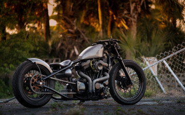 Картинка харлей мотоциклы harley-davidson мотоцикл байк thunderbike customs