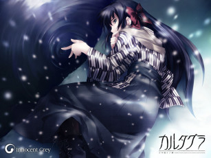 Картинка холод ветер аниме innocent grey