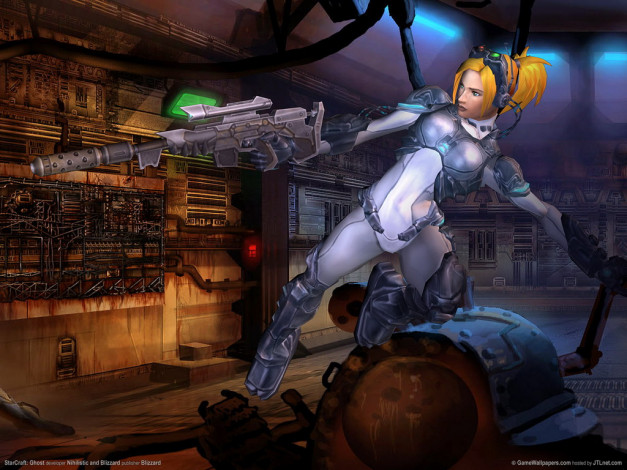 Обои картинки фото starcraft, ghost, видео, игры