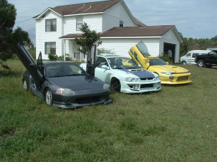 Картинка автомобили разные вместе