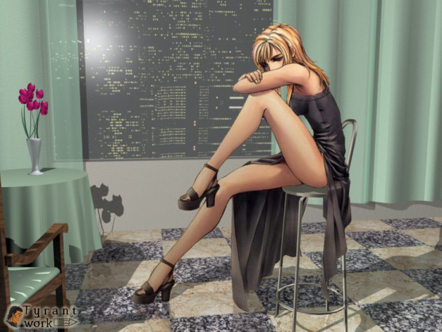 Обои картинки фото аниме, parasite, eve